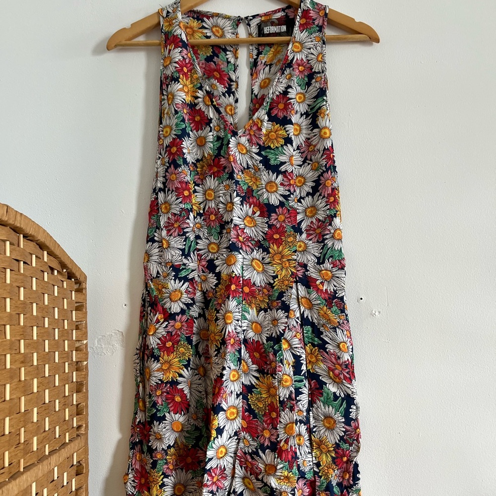Reformation Floral Romper